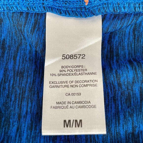 NEW Champion Full Zip Warm Up Athletic Jacket, Royal Blue/Black, Size M - Picture 7 of 8